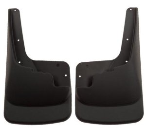 Ford F-250 Super Duty Mud Guards - Front - Husky Liners - Custom-Molded, FormFit (No Fender Flares) - `08-`09 Ford F-250 Super Duty Mud Guards - Front - Husky Liners - Custom-Molded, FormFit (No Fender Flares) - `08-`09